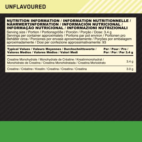 Optimum Nutrition Micronised Creatine Powder, 100% Pure Creatine Monohydrate Powder Optimum Nutrition uk supplements