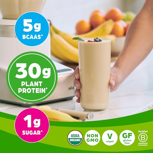 Orgain Organic Sport Vegan Protein Powder, Vanilla - 30g Plant Based Protein, For Pre-Work Orgain uk supplements