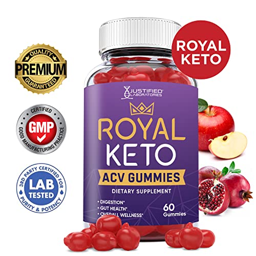Justified Laboratories Royal Keto ACV Gummies 1000MG with Pomegranate Juice Beet Root Justified Laboratories uk supplements
