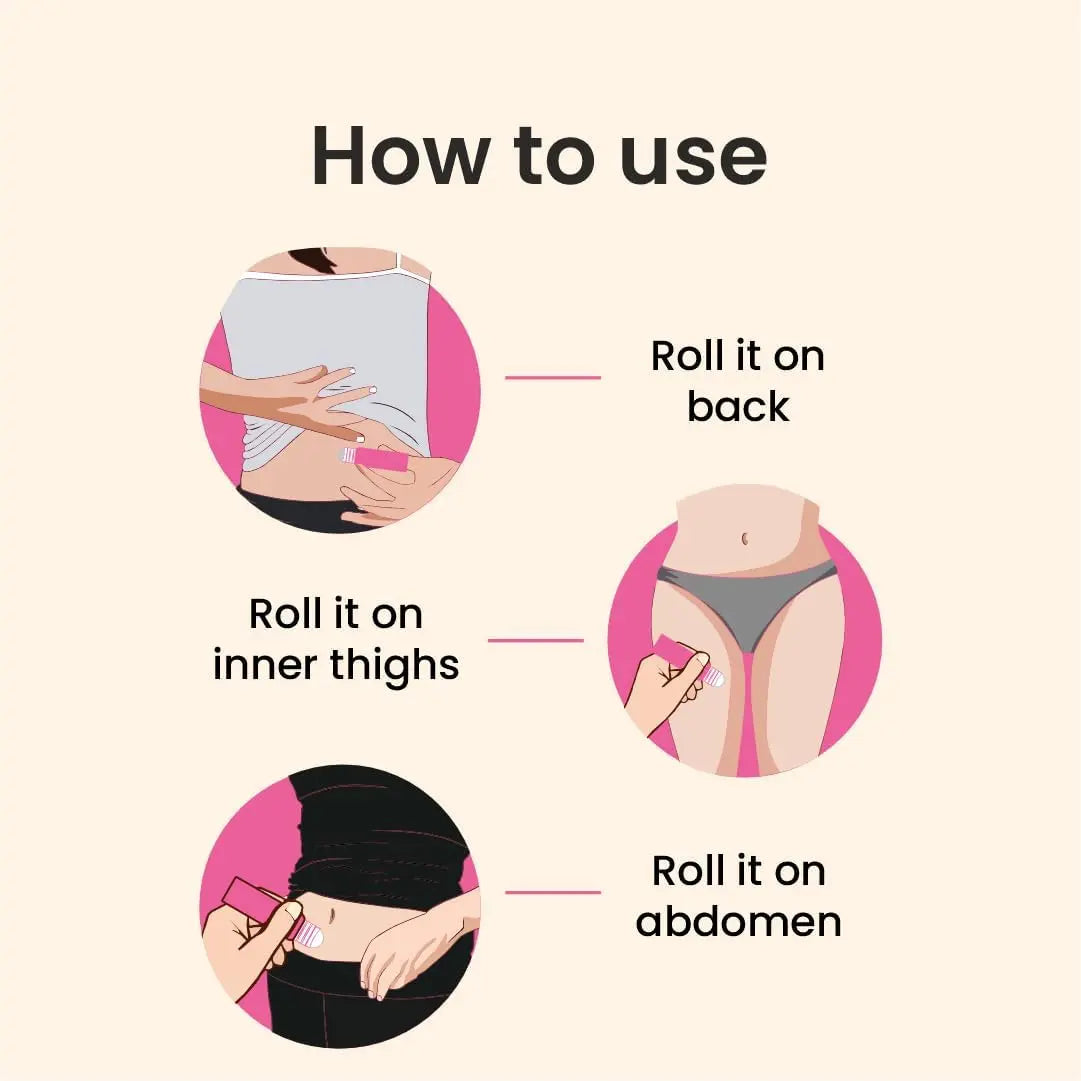 Cramp Aid Roll On for Menstrual Cramps | Instant Period Pain Relief | | Natural & Ayurvedic Alternative to hot Bags | Fits in Pocket Generic uk supplements
