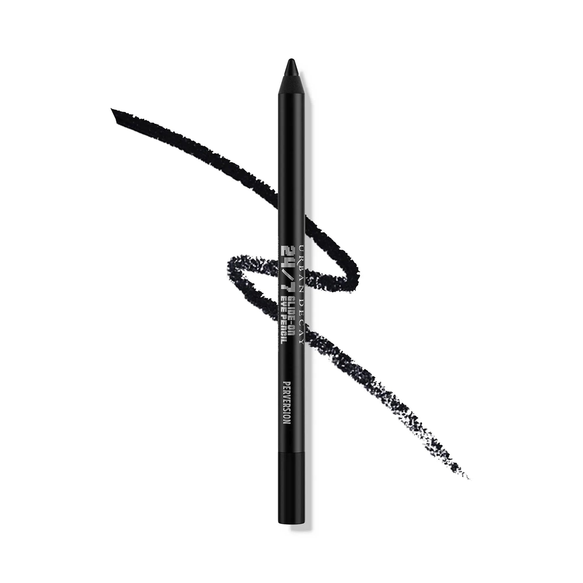 URBAN DECAY 24/7 Glide-On Waterproof Eyeliner Pencil - Smudge-Proof, Long-Lasting, Transfer-Proof, Up to 16HR Wear, Smooth No-Tug Formula, Perversion (Matte Blackest Black) - 0.04 oz URBAN DECAY uk supplements