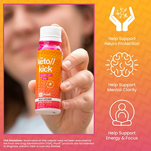 Pruvit Keto Kick Strawberry Kiwi Exogenous Ketones Exalt The Benefits of Natural Slim PRÜVIT uk supplements