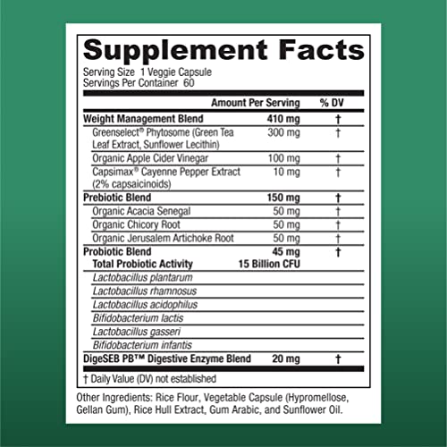 Physician's CHOICE Probiotics for Weight Management & Bloating - 6 Probiotic Strains Physician's CHOICE uk supplements