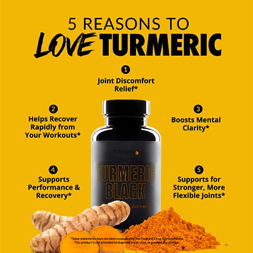 Sculpt Nation Powerful Turmeric Supplement - Turmeric Curcumin with Black Sculpt Nation uk supplements