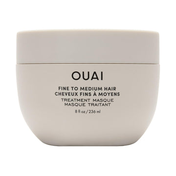OUAI Fine to Medium Hair Treatment Masque - Hydrating Hair Mask to Help Repair Strands & Increase Shine - With Shea Butter, Keratin and Panthenol - Paraben, Phthalate & Sulfate Free (8 Fl Oz) OUAI uk supplements