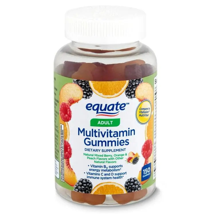 YHN Multivitamin Gummies for Immune Support, Mixed Berry Orange and Peach, 150 Count YHN uk supplements