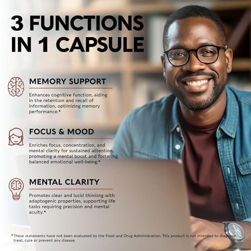Mushroom Supplement - Organic Lion's Mane | Turkey Tail | Chaga | Cordyceps | Reishi NUTRAHARMONY uk supplements