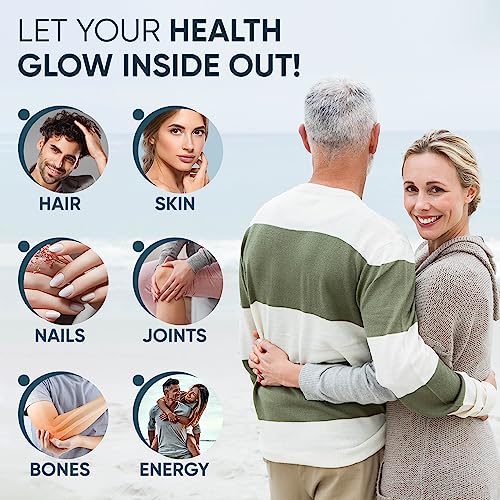 Marine Collagen Capsules 1455mg - Naticol Type 1 Collagen Supplements for Women & Men maxmedix uk supplements