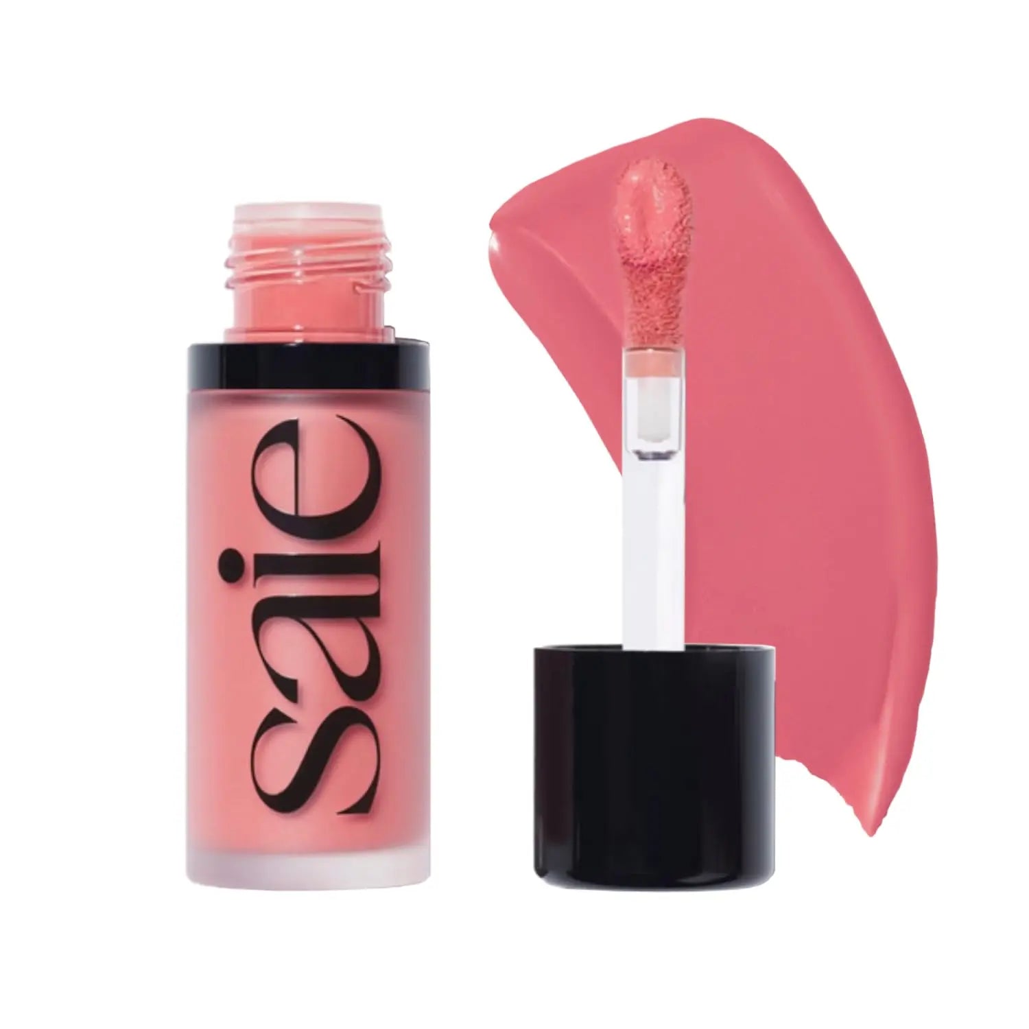 Saie Dew Liquid Blush for Cheeks - Hydrating Cream Blush Stick with a Blendable + Buildable Formula - Skincare Infused Dewy Cheek Tint for a Natural Flush - Glowy Makeup Essential - Sweetie (.40 oz) Saie uk supplements