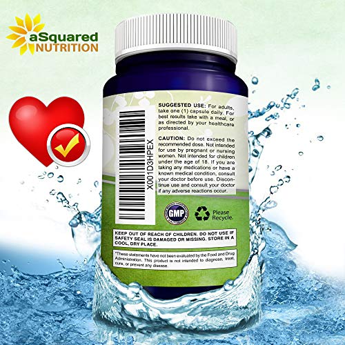 aSquared Nutrition CoQ10 (400mg Max Strength, 100 Veggie Capsules) - High Absorption aSquared Nutrition uk supplements