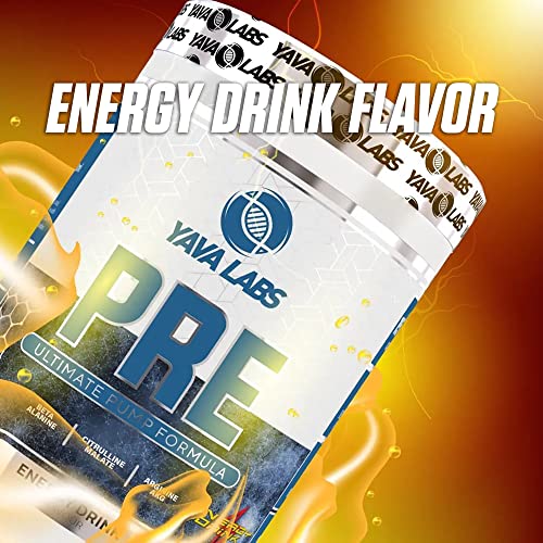 Yava Labs PRE Workout Ultimate Pump Formula (Energy Drink) Yava Labs uk supplements