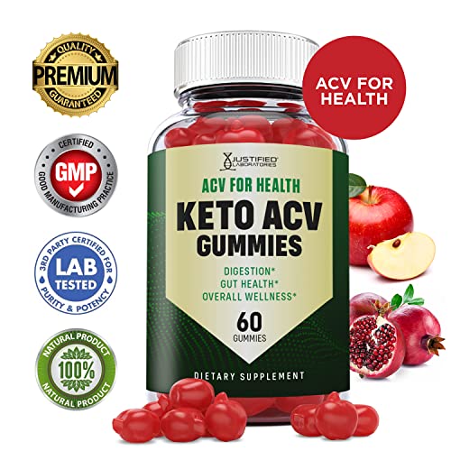 Justified Laboratories ACV for Health Keto ACV Gummies 1000MG with Pomegranate Juice Justified Laboratories uk supplements