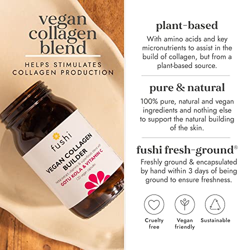 Fushi Vegan Collagen Booster, Vegan Amino Acids, with Vitamin C, E, Biotin Fushi uk supplements