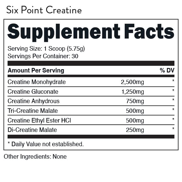Bucked Up Six Point Creatine™ Six Types of Creatine - for Men and Women Bucked Up uk supplements