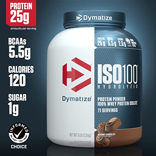 Dymatize ISO100 Hydrolyzed Protein Powder, 100% Whey Isolate Protein, 25g of Protein Dymatize uk supplements