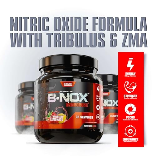 Betancourt Nutrition B-Nox Androrush Pre Workout with Creatine Blend | BCAAs & Beta Betancourt Nutrition uk supplements