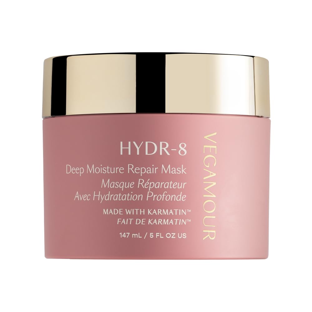 VEGAMOUR HYDR-8 Deep Moisture Repair Mask, Deep Conditioner Hair Mask Formulated Without Sulfates for Dry, Damaged, Frizzy Hair, Floral & Vanilla Scent, 5 fl. oz. VEGAMOUR uk supplements