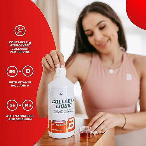 BioTechUSA Collagen Liquid, Flavored Dietary Supplement Drink with Collagen, Vitamins BioTechUSA uk supplements