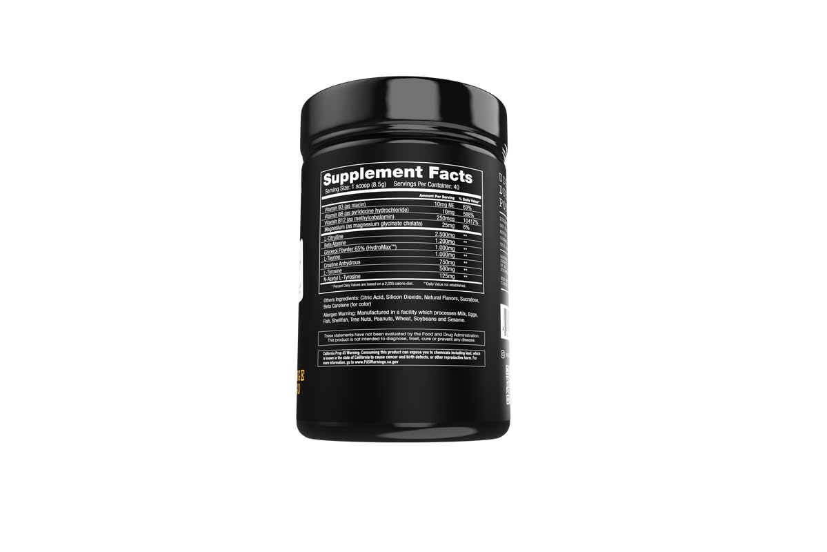 Project #1 AMP-NOX: Pre & Post Workout Powder to Boost Focus & Pump | Energizing Project #1 uk supplements