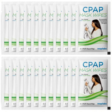 resplabs CPAP Mask Cleaning Wipes - Unscented, Alcohol-Free Cleaner RespLabs Medical Inc. uk supplements