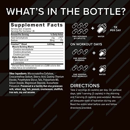Six Star Creatine Pills Post Workout X3 Creatine Capsules | Creatine Monohydrate Blend Six Star uk supplements
