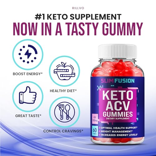 Slim Fusion Keto ACV Gummies - Keto SlimFusion ACV Advanced Formula Plus Apple Cider Rillvo uk supplements