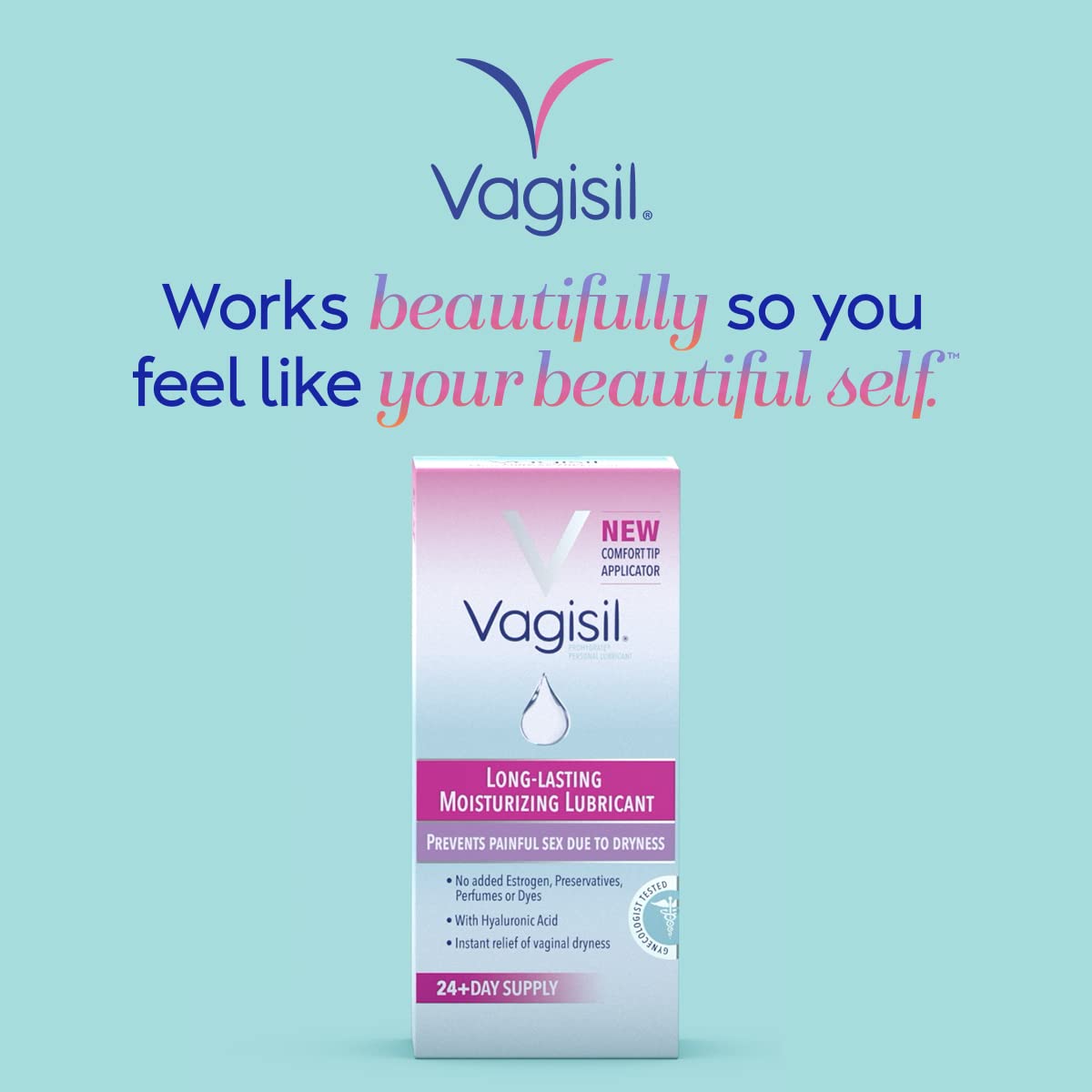 Vagisil Prohydrate Internal Vaginal Moisturizer, Gel & Lubricant for Women, Gynecologist Vagisil uk supplements