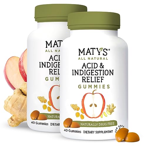 Matys Acid & Indigestion Relief Gummies, Safe Antacid for Occasional Acid Reflux Matys uk supplements