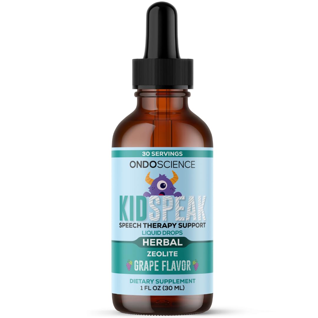 Ondo Science KIDSPEAK Speech Support Supplement for Children, Natural Vitamins and Minerals, Communication and Learning Aid Ondo Science uk supplements