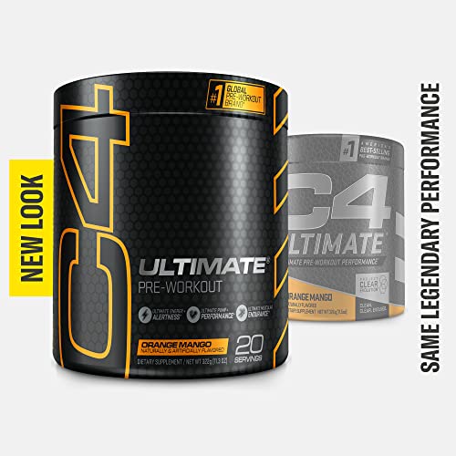 Cellucor C4 Ultimate Pre Workout Powder Orange Mango - Sugar Free Preworkout Cellucor uk supplements