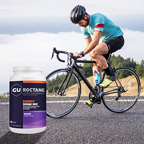 GU Energy Roctane Ultra Endurance Energy Drink Mix, 3.44-Pound Jar, Grap GU Energy uk supplements