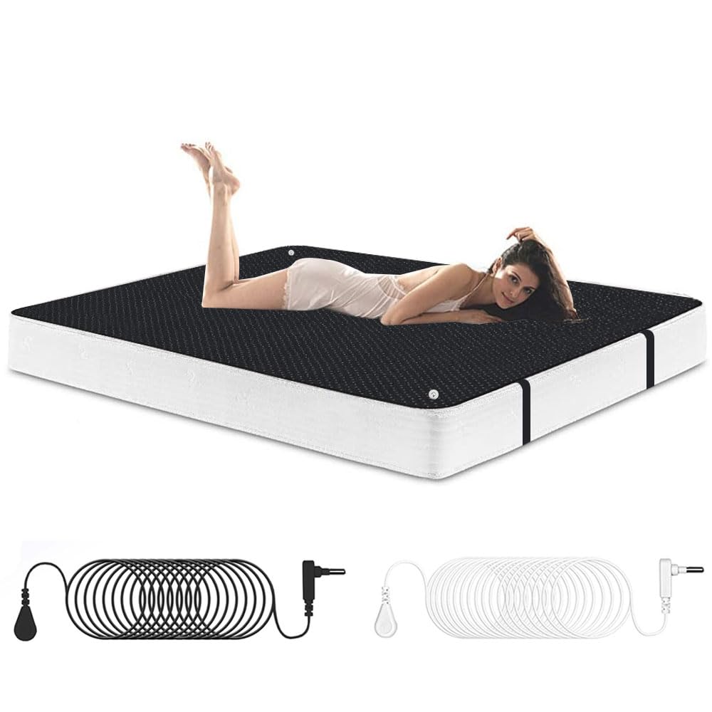 LDDJIOD Grounding Mat for Bed with 2 Grounding Cords, Conductive Grounding Sheet LDDJIOD uk supplements