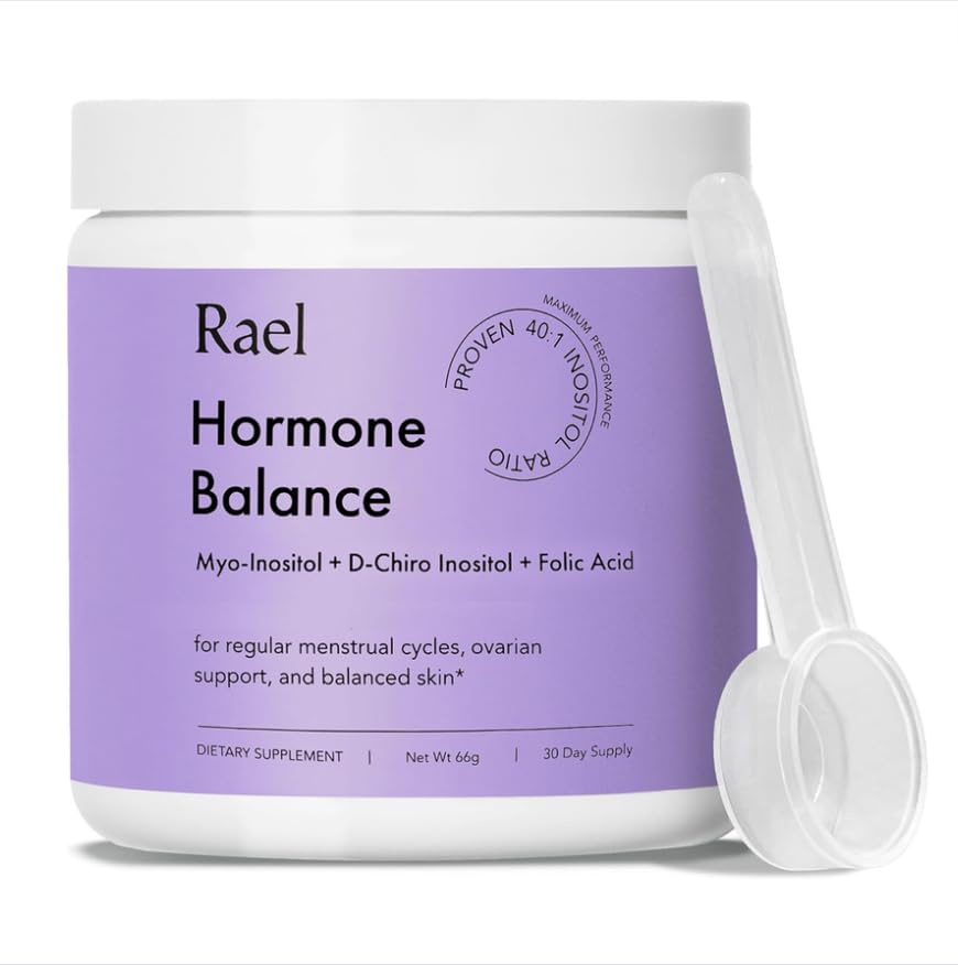 Rael Hormone Balance for Women, Myo Inositol Powder - Myo-Inositol & D-Chiro Inositol Rael uk supplements