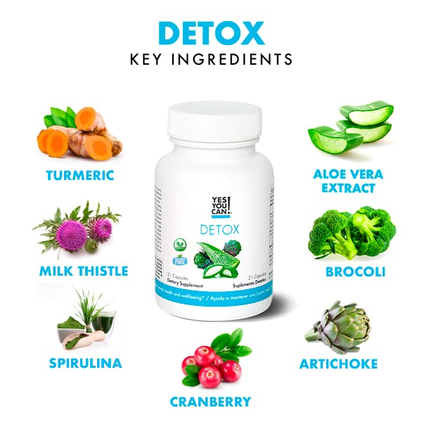 Yes You Can! Natural Detox Cleanse - Daily Cleanse Supplement for Men & Women Yes You Can! uk supplements