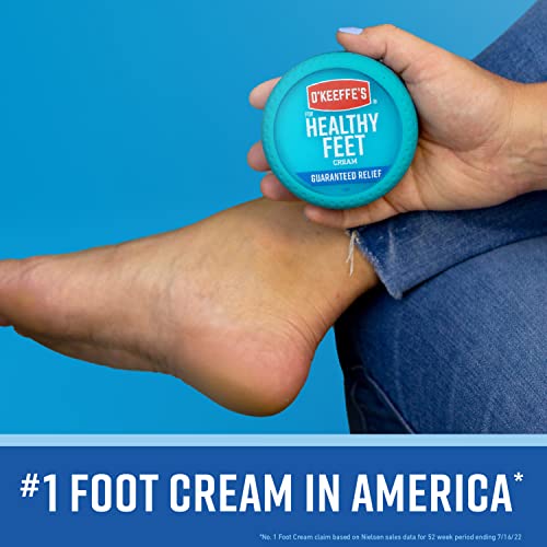 O'Keeffe's for Healthy Feet Foot Cream, Guaranteed Relief for Extremely Dry, Cracked Feet O'Keeffe's uk supplements