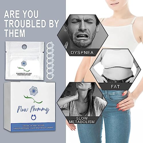 14Pcs Superslim S_limming & Detoxifying Essential Oil Ring, Firming Essential Oil Ring Heath Secret uk supplements