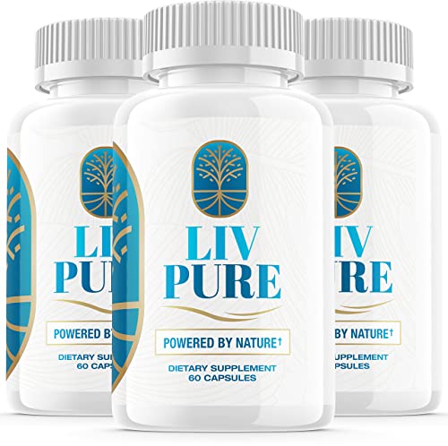 Rillvo (3 Pack) Liv Pure Powered by Nature Advanced Formula Liver Live Pure Perification Rillvo uk supplements