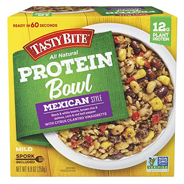 TASTY BITE Mexican Protein Bowl, 8.8 Ounce, Pack of 6, Ready to Eat, Microwaveable TASTY BITE uk supplements