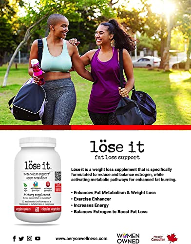 Lose It by Aeryon Wellness - Fitness Management & Exercise Enhancer - Hormone Balance Aeryon Ashlie Wellness uk supplements