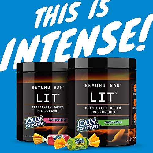 BEYOND RAW LIT | Clinically Dosed Pre-Workout Powder | Contains Caffeine, L-Citruline BEYOND RAW uk supplements
