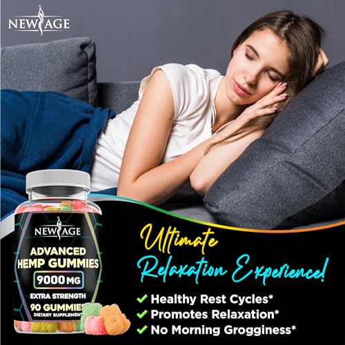NEW AGE Naturals Advanced Hemp Gummies - Natural Hemp Oil Infused Gummies NEW AGE uk supplements