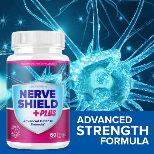 (3 Pack) Nerve Shield Plus Pills Original Supplement Advanced Nerve Formula IDEAL PERFORMANCE uk supplements