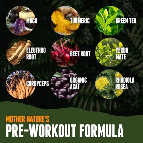 Organic Muscle Superfood Pre Workout Powder for Men & Women, Passionfruit Guava Organic Muscle uk supplements