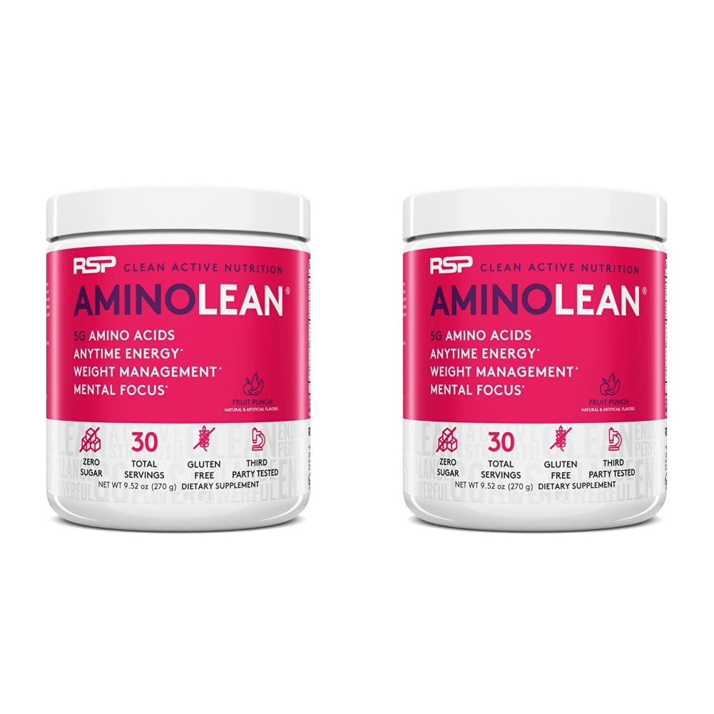 RSP NUTRITION AminoLean Pre Workout Powder, Amino Energy & Weight Management RSP NUTRITION uk supplements