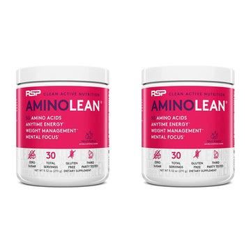 RSP NUTRITION AminoLean Pre Workout Powder, Amino Energy & Weight Management RSP NUTRITION uk supplements