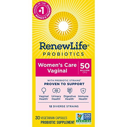Renew Life Women's Probiotic Capsules, 50 Billion CFU Guaranteed, Supports pH Balance Renew Life uk supplements