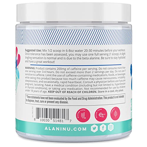 Alani Nu Pre Workout Powder | Amino Energy Boost | Endurance Supple Alani Nu uk supplements