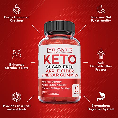 Sugar-Free Keto ACV Gummies for Weight Loss - Apple Cider Vinegar Keto ACV Gummies Atlantis Nutrition uk supplements